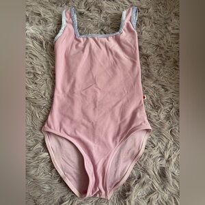 Pink yumiko leotard